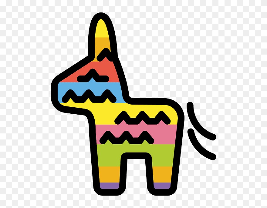 Piñata Emoji Clipart - Png Download