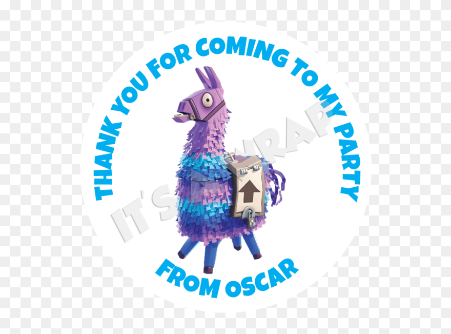 Fortnite Thank You Stickers Clipart