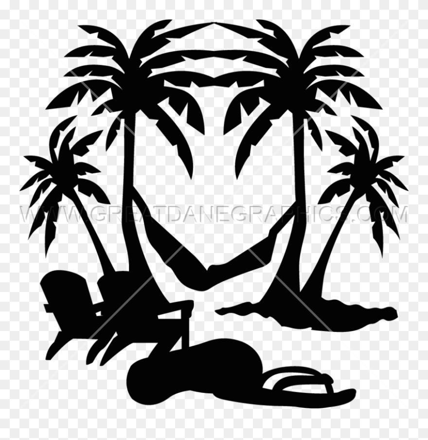 At The Beach Production - Clip Art Relax At The Beach Png Transparent Png