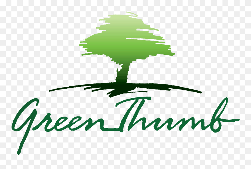 Green Thumb - Green Thumb Tree Logo Clipart