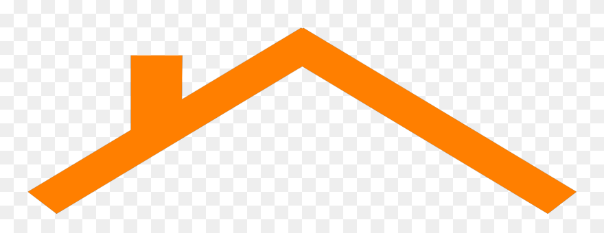 Orange Roof Clipart - Png Download