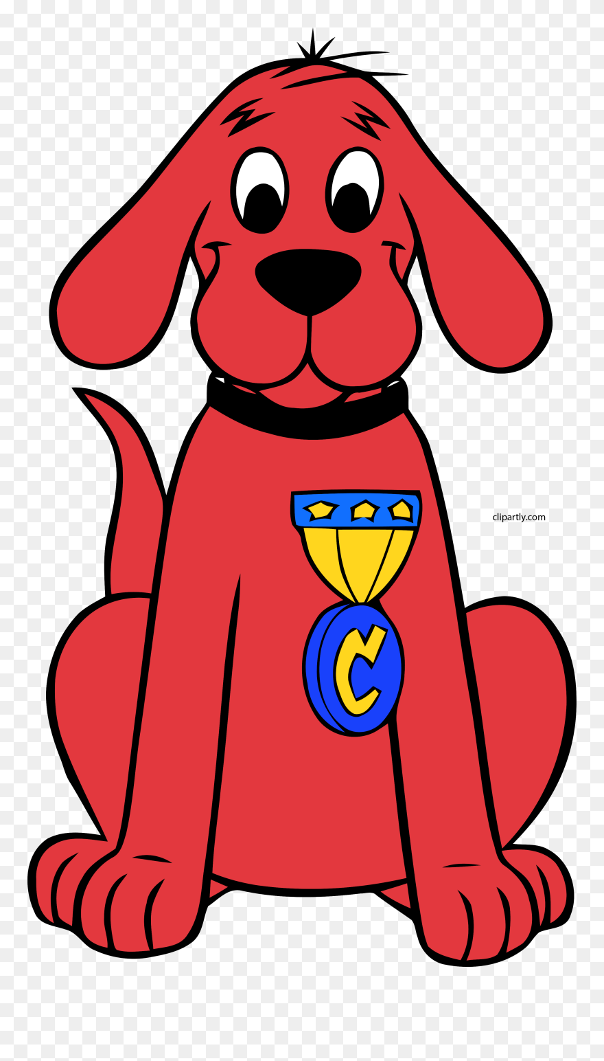 Clifford The Big Red Dog Transparent Clipart