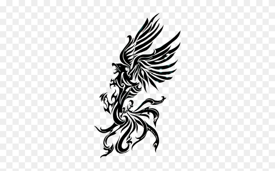 Transparent Png Phoenix Tattoo Png Clipart