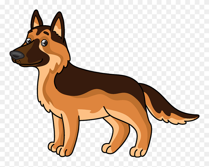 German Shepherd Clipart - Png Download