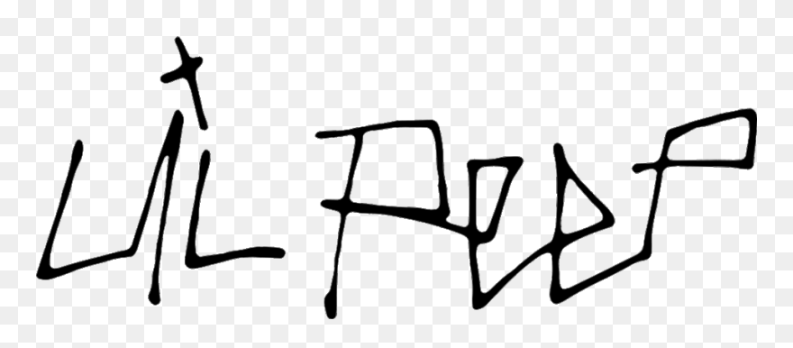 Transparent Rappers Png - Easy Lil Peep Drawings Clipart