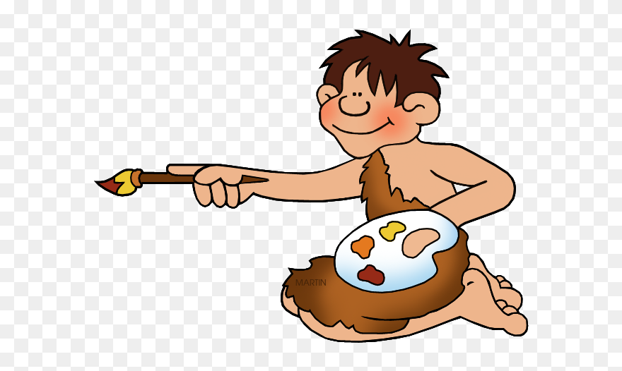 Cave Painting - Paintings Easy For Kids Boy Clipart