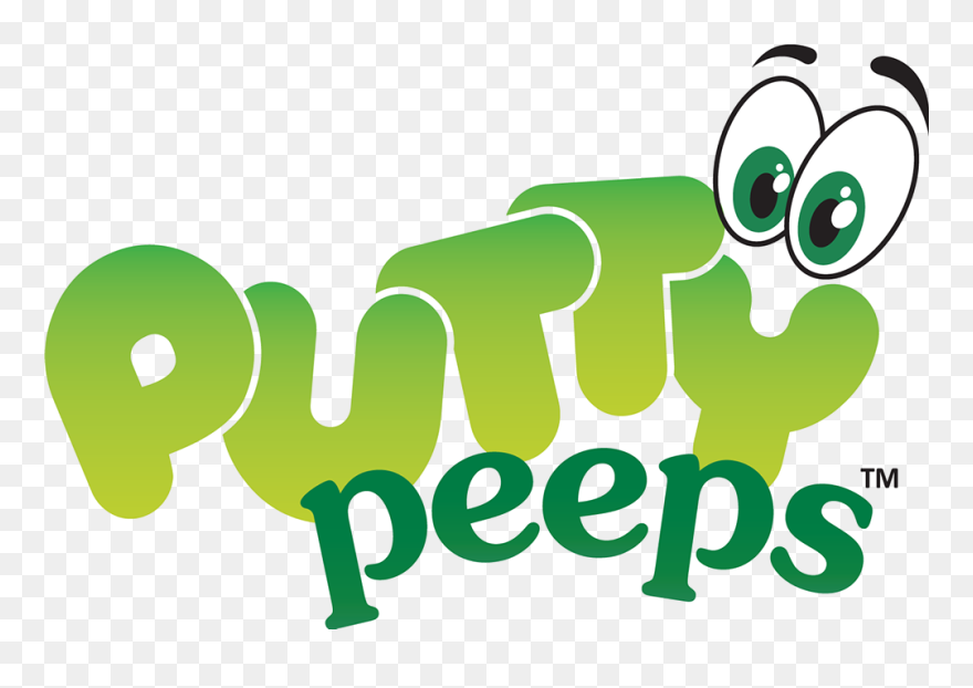 Peeps Clipart Logo, Peeps Logo Transparent Free For - Putty Peeps The Putty With Personality - Png Download