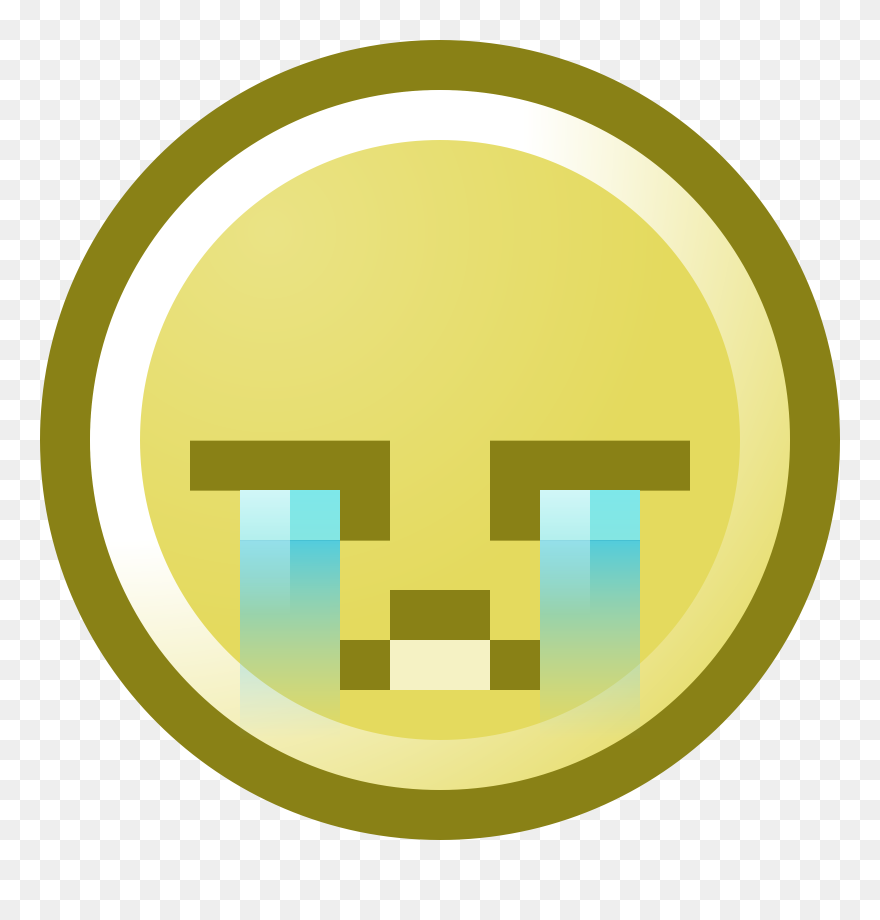 Free Crying Smiley Face Clip - Laughter - Png Download