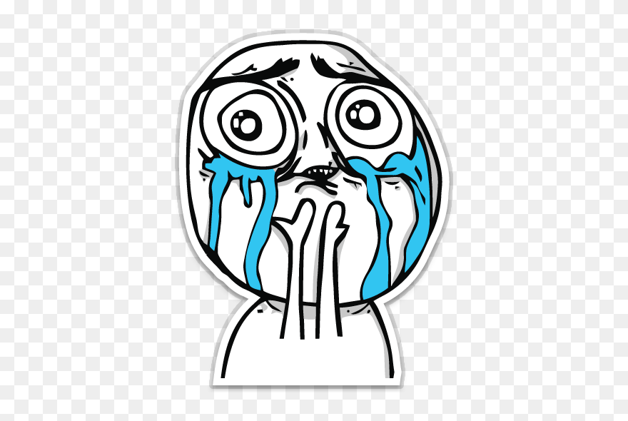 Clipart Meme - Photo - Stickers De Lmemes Png Transparent Png