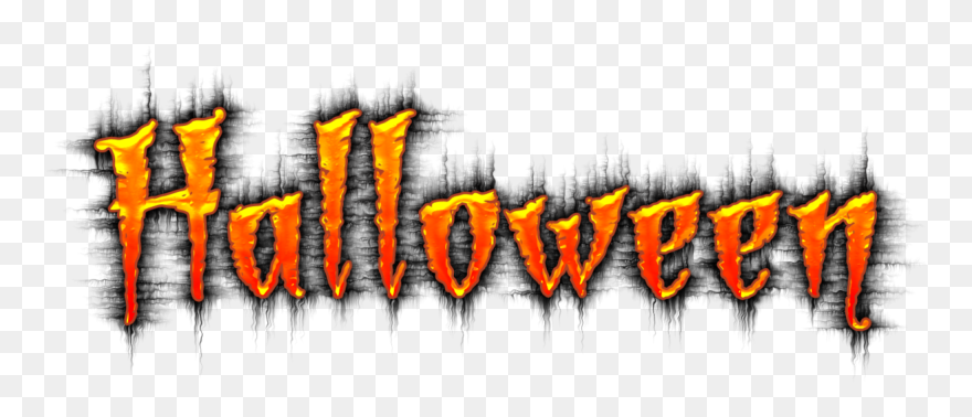 Halloween Word Hayride Clipart - Graphic Design - Png Download