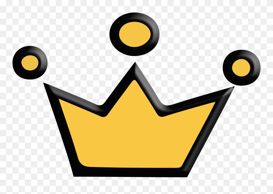 Transparent Background Cartoon Crown Clipart