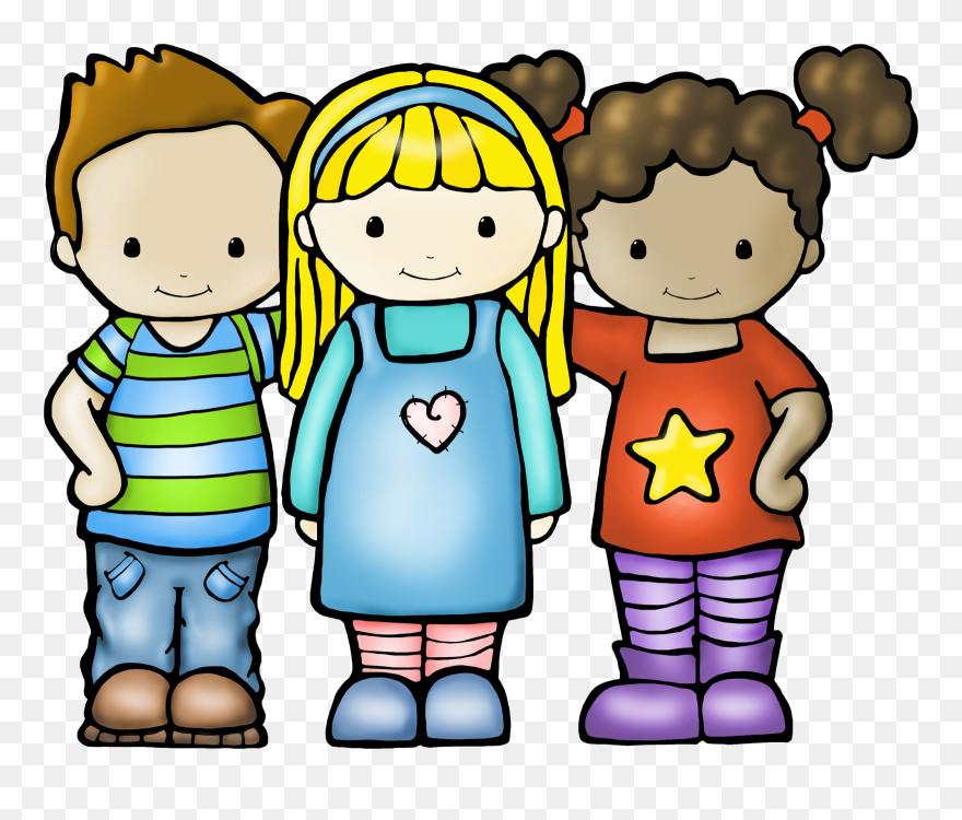 Free Content Clip Art - Friends Clipart Transparent Background - Png Download
