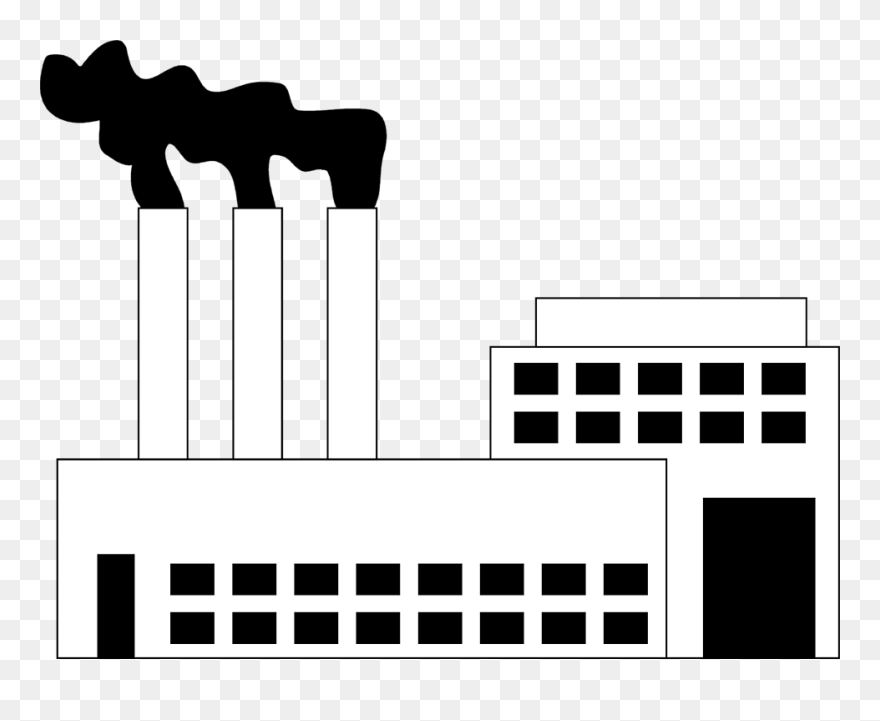 Collection Of Building - Factory Clipart Transparent - Png Download