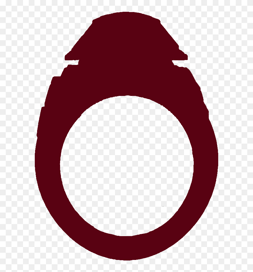 This Past Fall, The Ring For The Class Of 2017 Was - Ring Silhouette Png College Ring Clipart