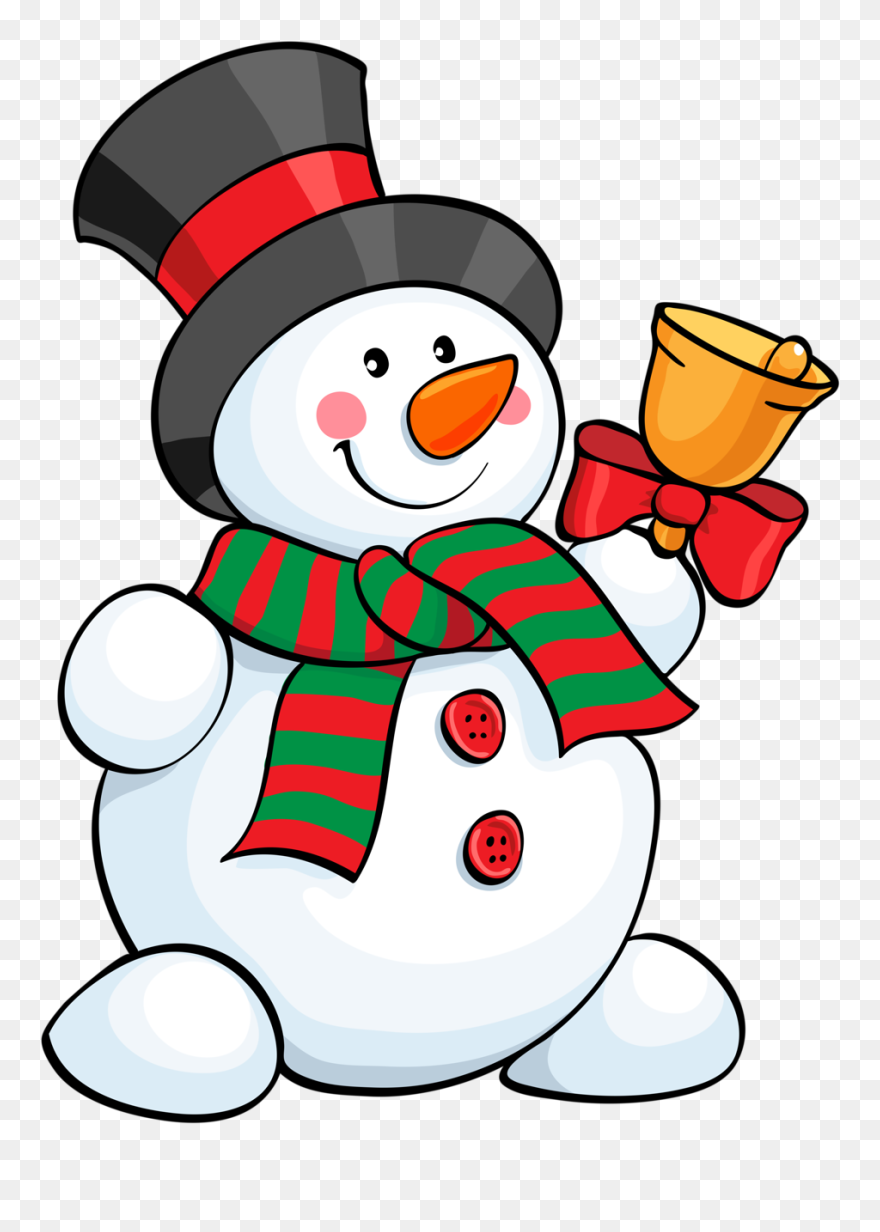 Snowman Christmas Clip Art - Png Download