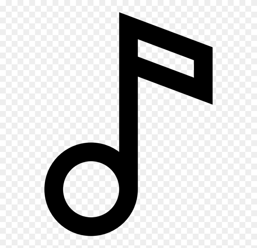 Musical Note Portable Network Graphics Computer Icons - Music Note Icon Png Clipart
