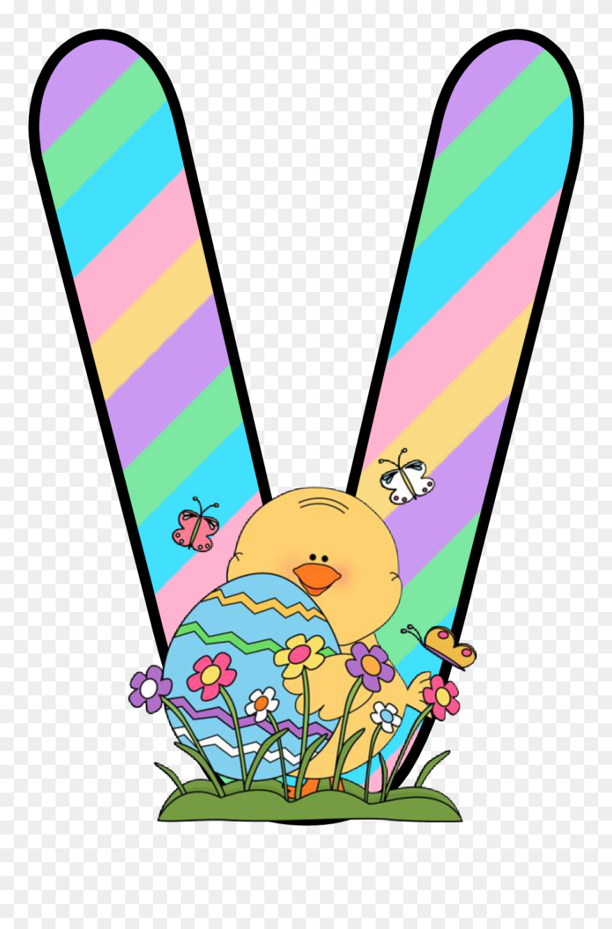 Alfabeto De Easter Clipart