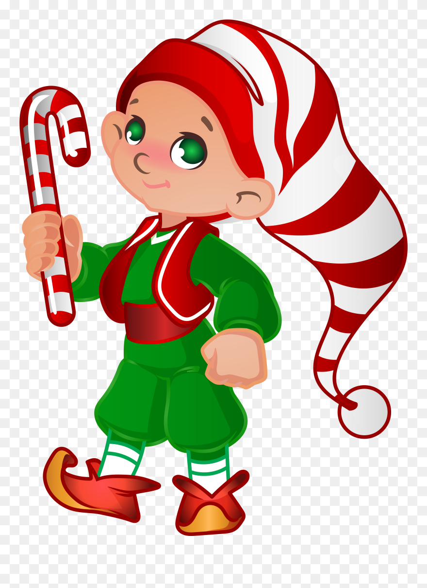 Elf Santa Helper Transparent Png Clip Art Image