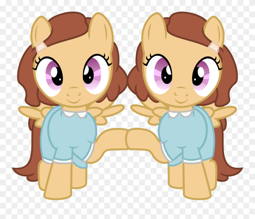 Mlp Twins From The Shining Clipart