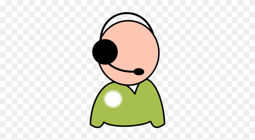 Green Diaper Man Png Images - Help Desk Clip Art Transparent Png