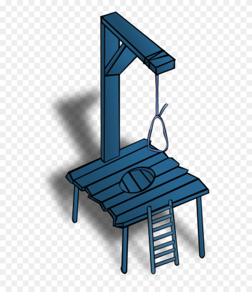 Gallows Death By Hanging Noose - Gallows Clipart - Png Download
