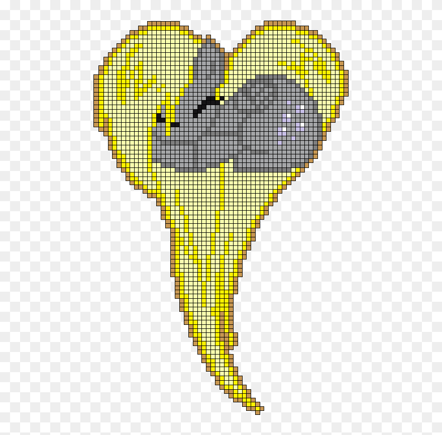 Mlp Minecraft Heart Pixel Art Template - Minecraft Pixel Art Templates Clipart