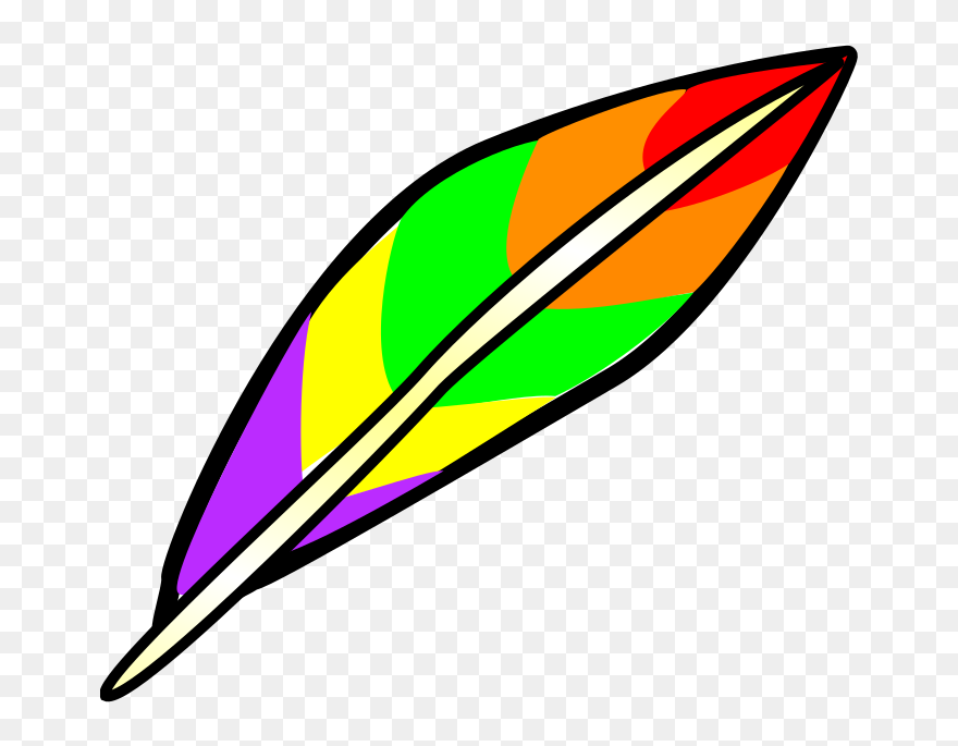 Feather Svg Clip Arts - Feather Clip Art - Png Download