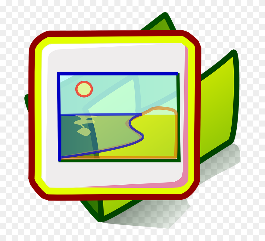 Dibujo Carpeta Con Documentos Clipart