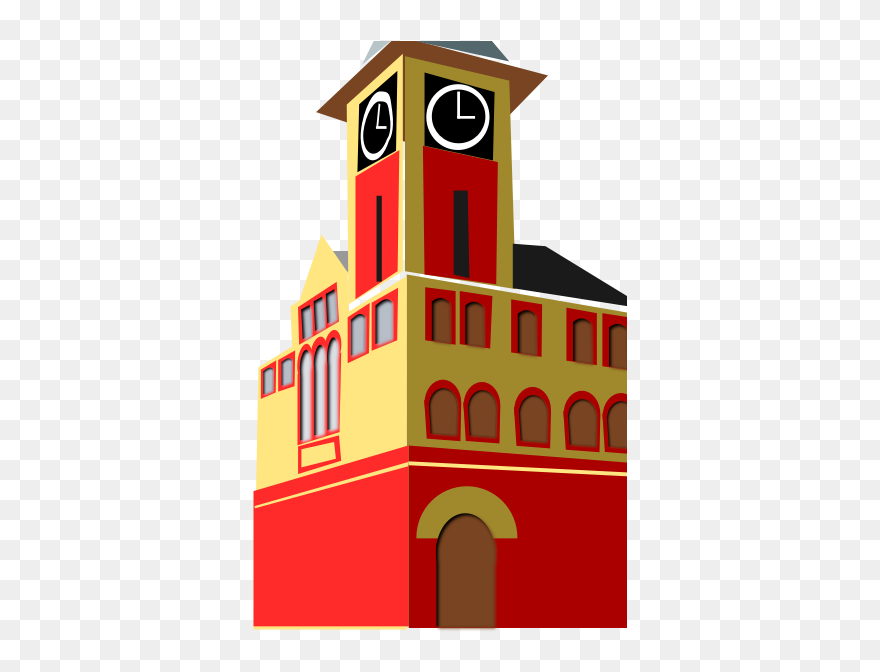 Town Hall - Town Hall Png Clipart Transparent Png