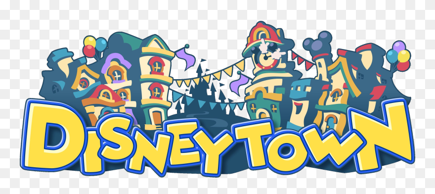 Disney Town Logo Khbbs - Kh Bbs Disney Town Clipart
