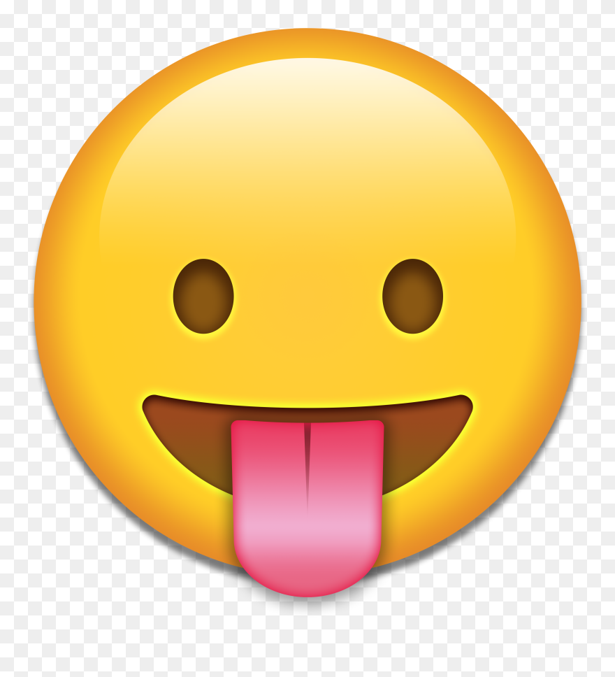 Tongue Out Emoji Png - Transparent Emoji With Tongue Out Clipart