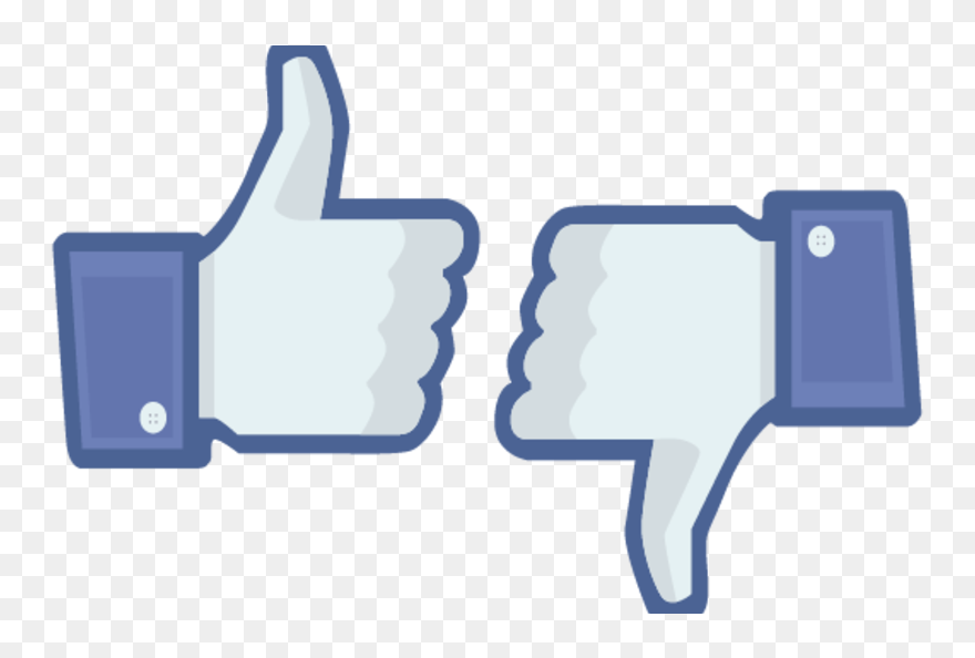 Facebook Is Finally Testing A "dislike - Facebook Thumbs Up Down Clipart