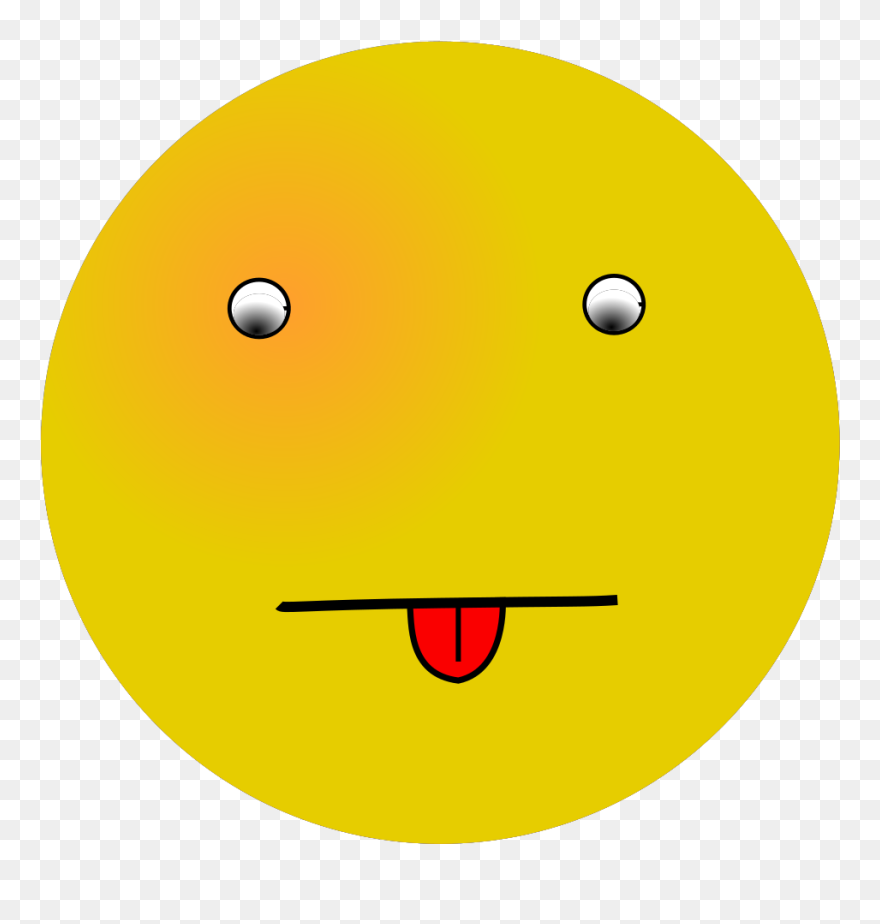 Smiley With Tongue Out Svg Clip Arts - Smiley - Png Download
