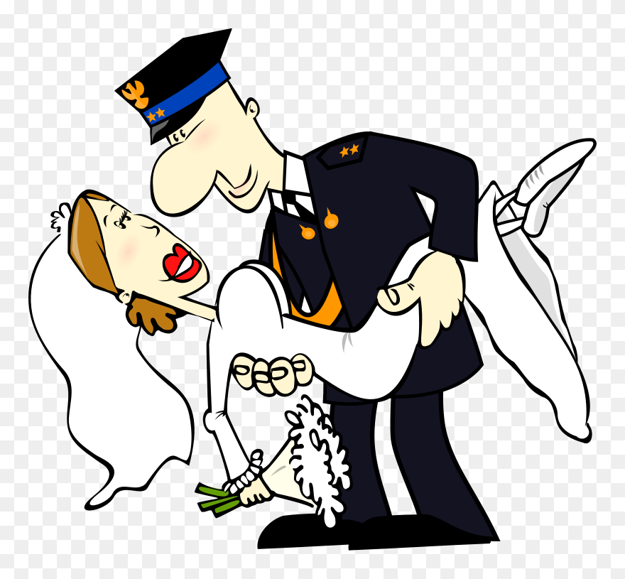 Fireman Wedding Mimooh 04r - Fireman Wedding Clipart - Png Download