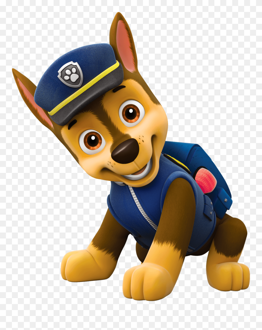 Paw Patrol Imagenes Clipart Svg Transparent Download - Chase Paw Patrol - Png Download