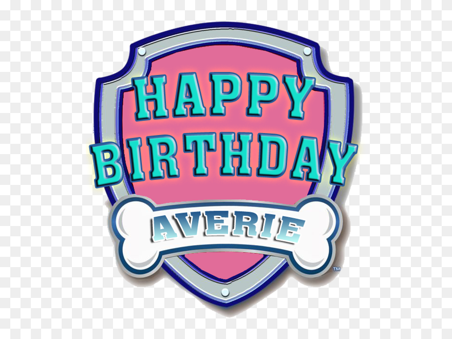 Paw Patrol Badge Clip Art - Png Download