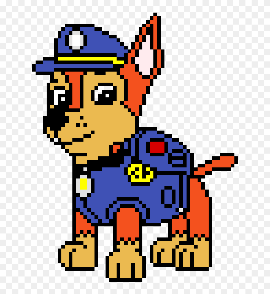 Perler Bead Paw Patrol Clipart
