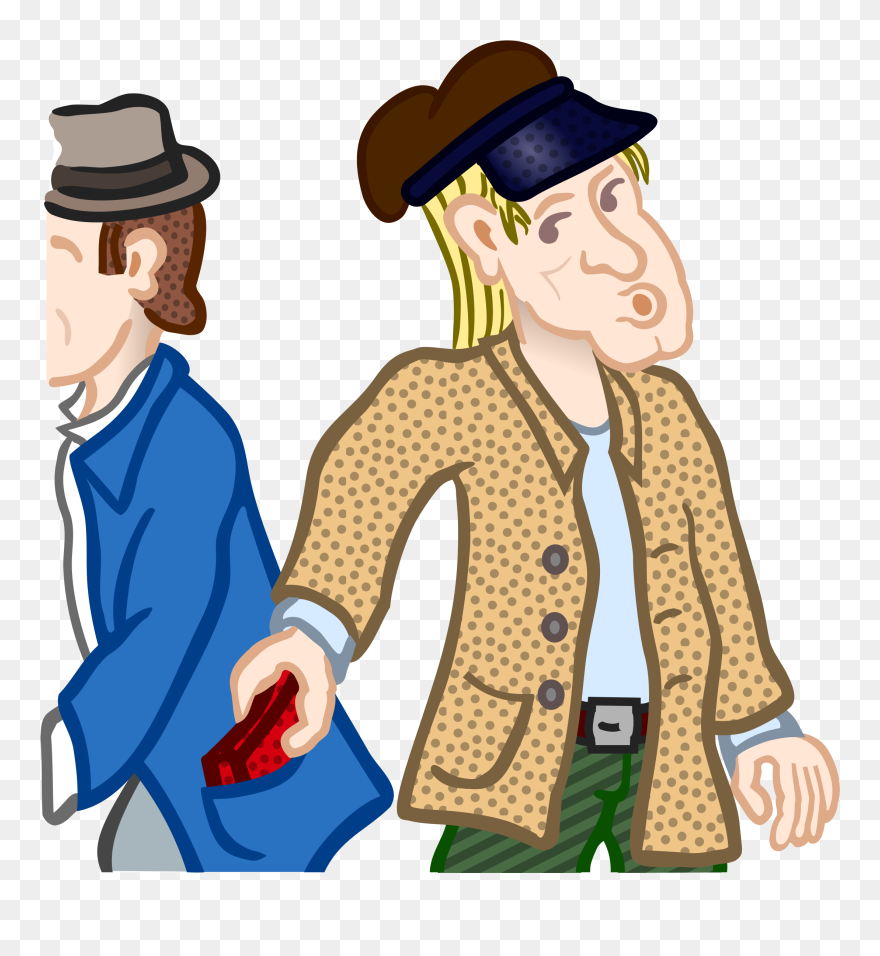 Clipart - Pickpocket Png Transparent Png