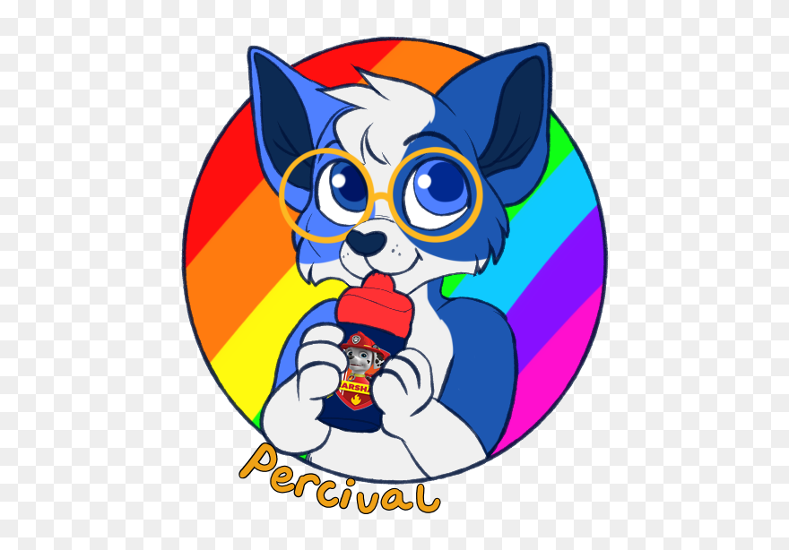 Sippy Cup Badge - Cartoon Clipart