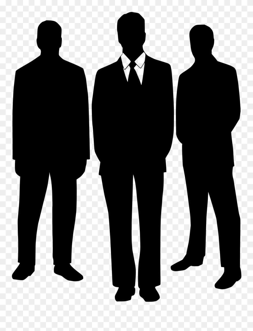 Suit Silhouette Clip Art - Men Are Arse Holes - Png Download
