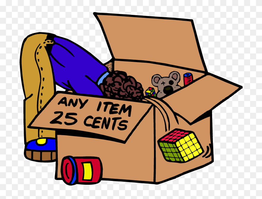 Garage Sale Picture - Yard Sale Clip Art - Png Download