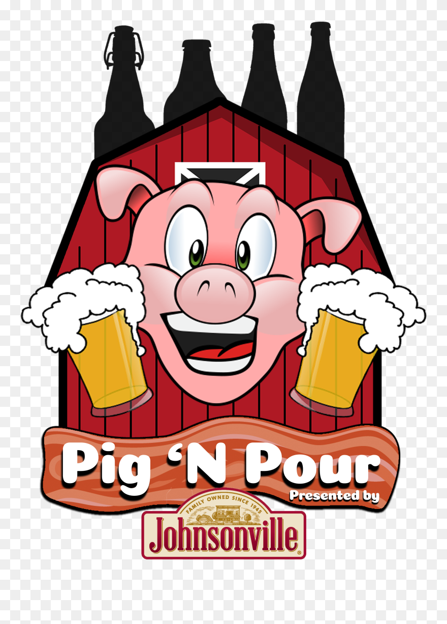 Pig &apos - N Pour - Cartoon Clipart