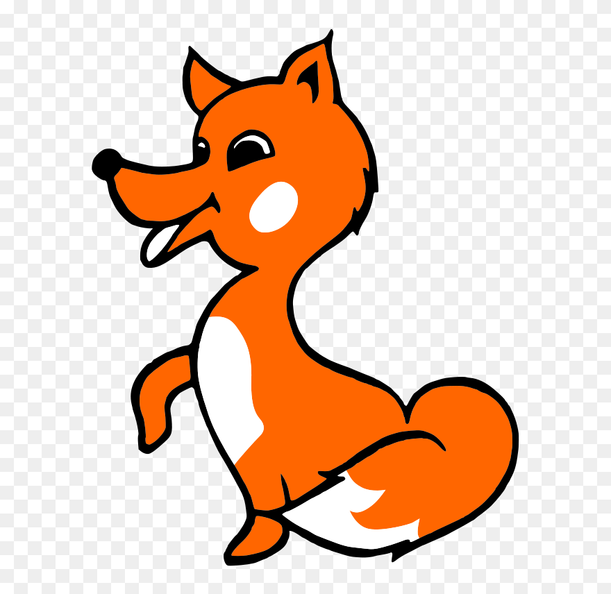 Arctic Fox Head Clip Art Download - Fox Animal Clipart - Png Download