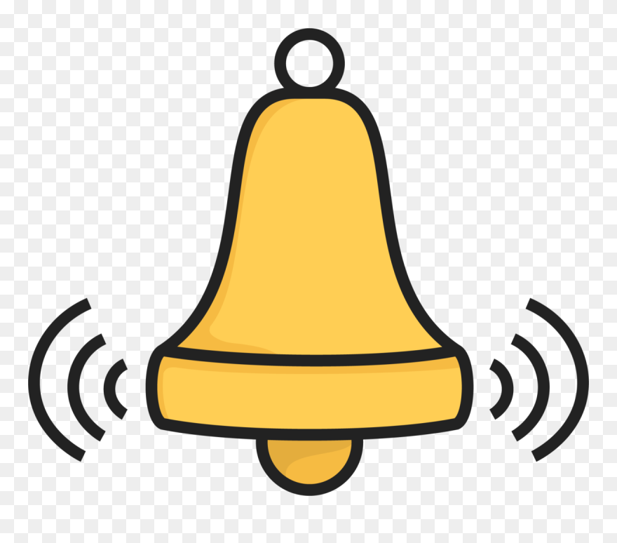 Ringing Bell Clip Art - Png Download