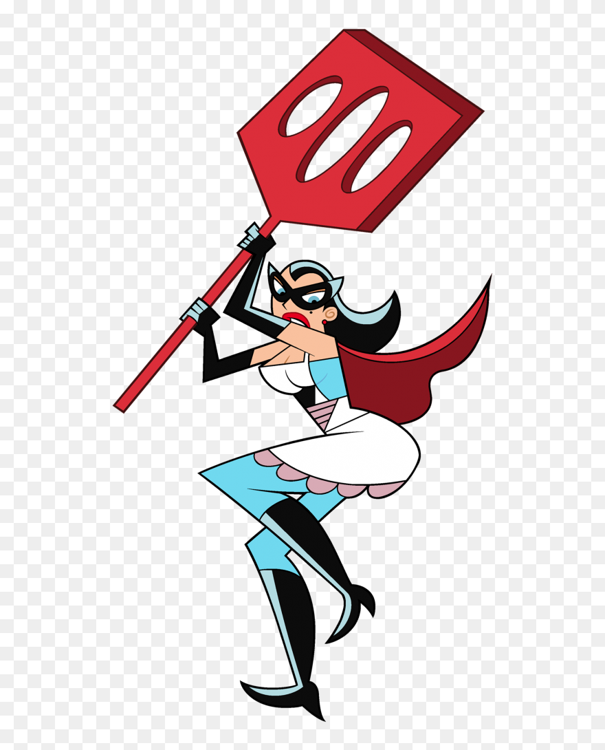 Fairly Oddparents Spatula Woman Clipart