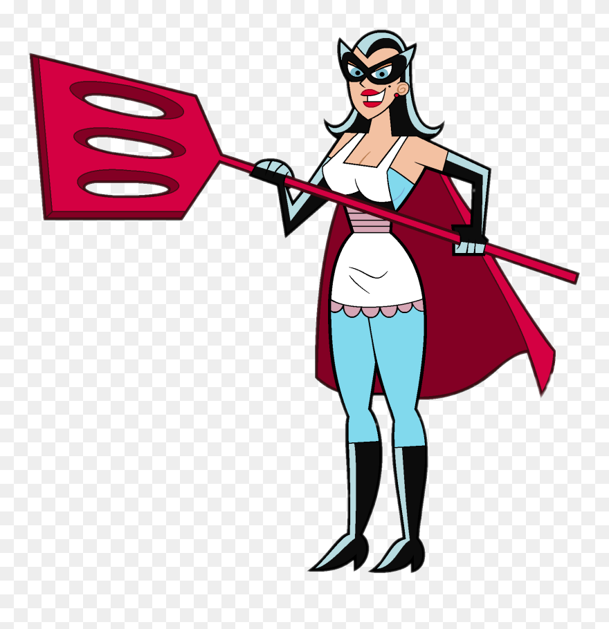 Fairly Oddparents Spatula Woman Clipart