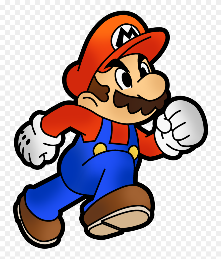 Mario Running Png Image - Mario Clipart Png Transparent Png