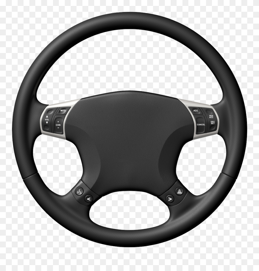 Car Steering Wheel Mini Cooper Alfa Romeo Giulietta - Transparent Steering Wheel Png Clipart