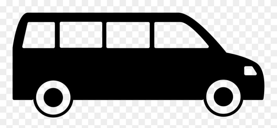 Steering-part - School Van Icon Clipart