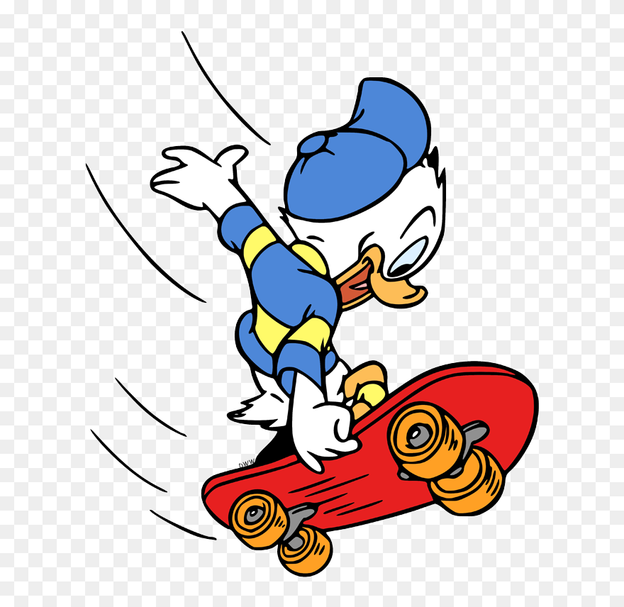 Skateboard Clipart Gif - Png Download